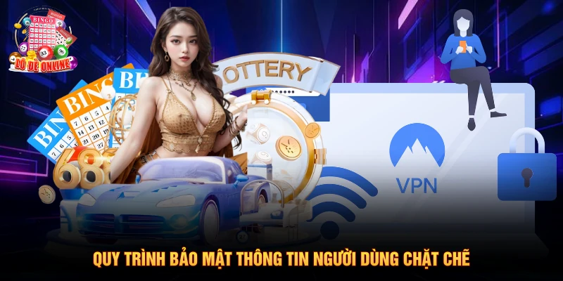 Quy trình bảo mật thông tin người dùng chặt chẽ